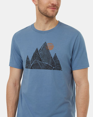 Blue-Mens-Organic-Cotton-Graphic-Tee