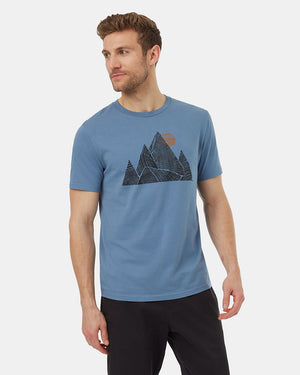 Blue-Mens-Organic-Cotton-Graphic-Tee