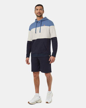 Blue-Mens-Stripe-Pullover-Hoodie