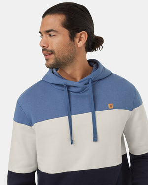 Blue-Mens-Stripe-Pullover-Hoodie