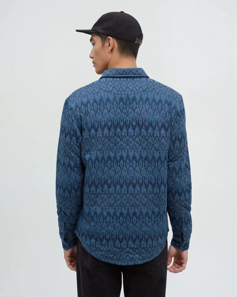 Blue-Quilt-Knit-Regular-Fit-Set-in-Shirt
