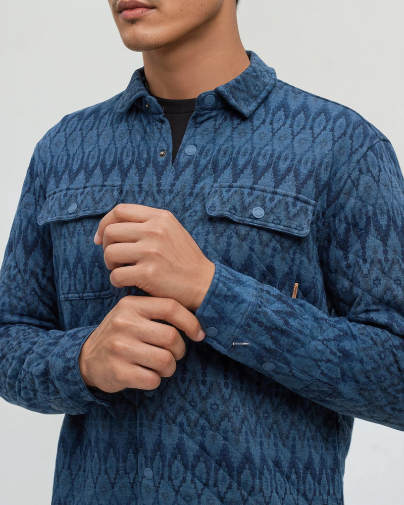Blue-Quilt-Knit-Regular-Fit-Set-in-Shirt
