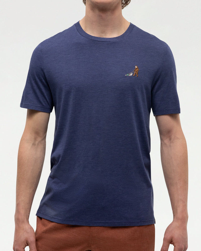Blue-Regular-Fit-Embroidered-Graphic-T-Shirt