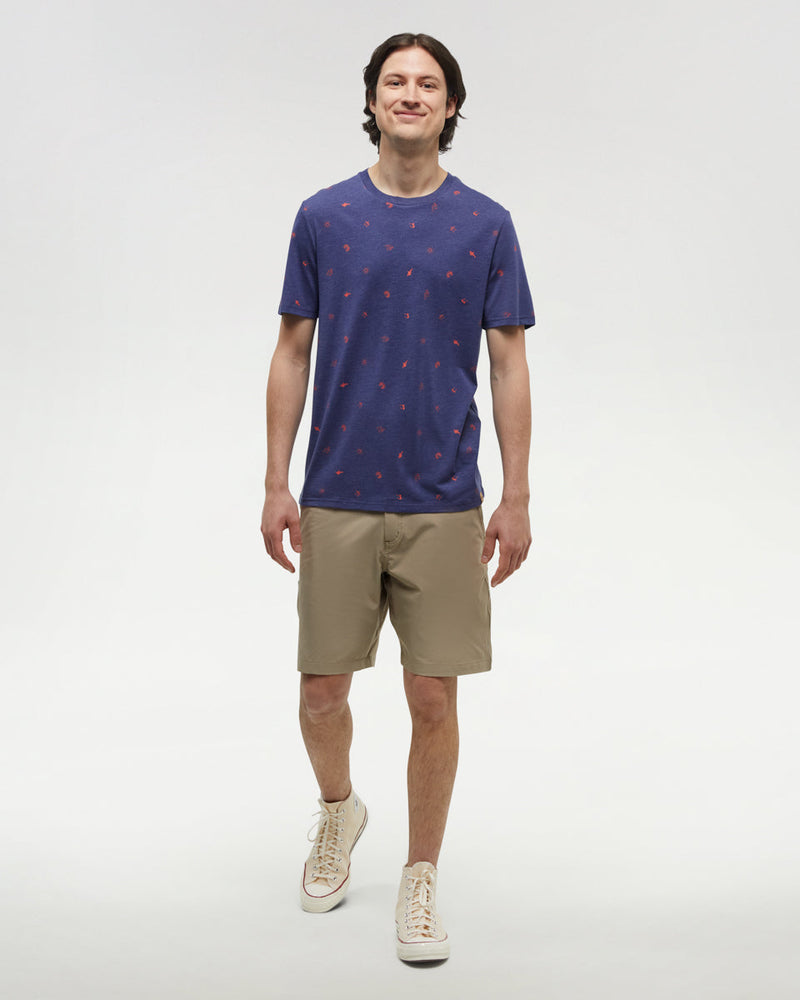 Blue-Regular-Fit-Printed-Graphic-T-shirt