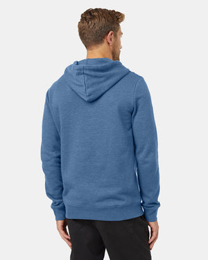 Blue-Retro-Graphic-Pullover-Hoodie