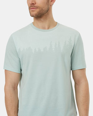 Blue-Tree-Graphic-Crew-Neck-T-Shirt