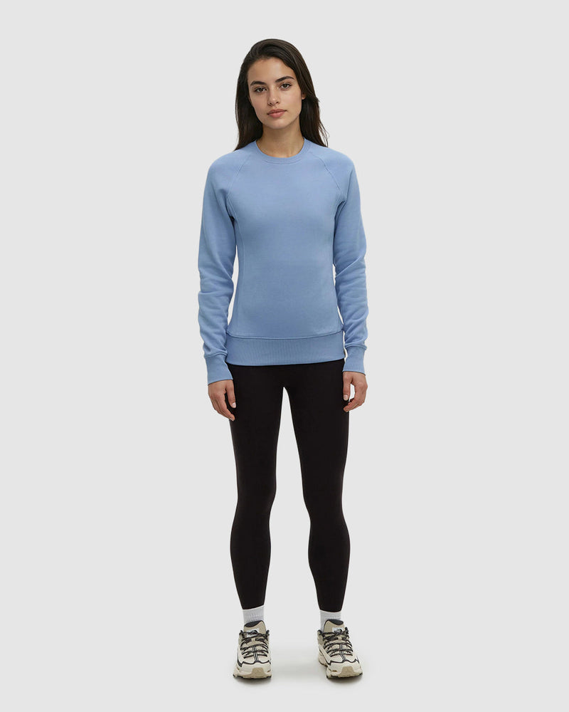 Blue-TreeFleece-Rib-Panel-Raglan-Crew