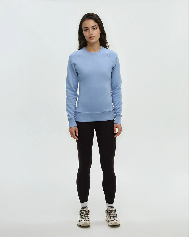 Blue-TreeFleece-Rib-Panel-Raglan-Crew