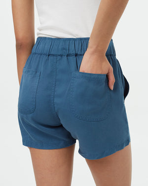 Blue-Womens-Casual-Summer-Shorts