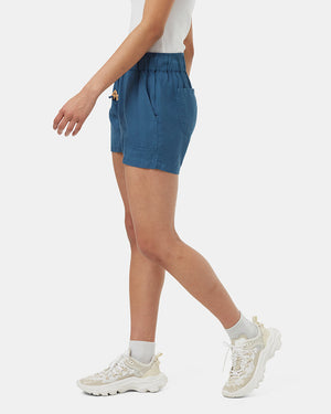 Blue-Womens-Casual-Summer-Shorts