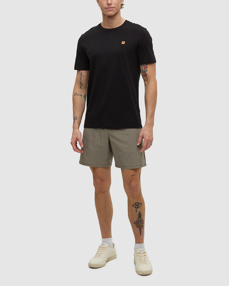 Brown-Adjustable-Active-Shorts
