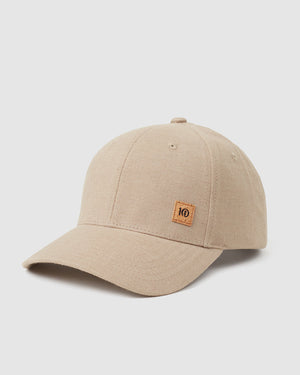 Brown-Adjustable-Cork-Baseball-Cap