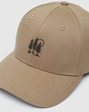 Brown-Adjustable-Graphic-Baseball-Cap