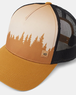 Brown-Adjustable-Mesh-Baseball-Cap