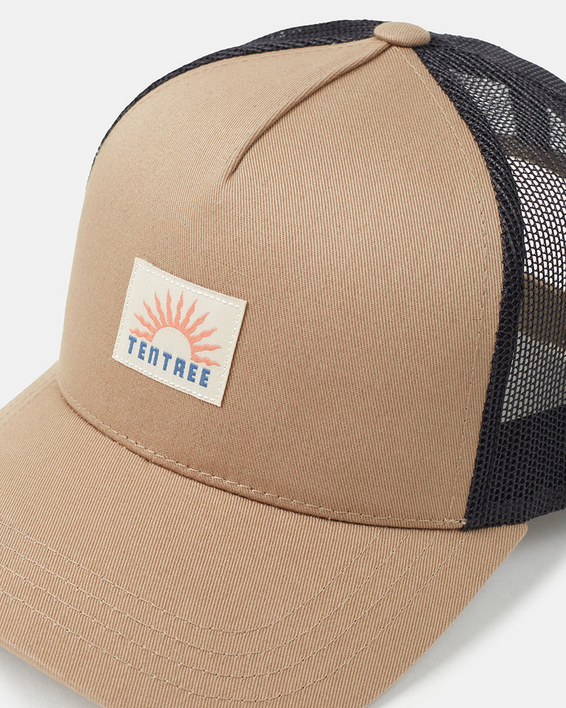 Brown-Adjustable-Organic-Cotton-Baseball-Cap