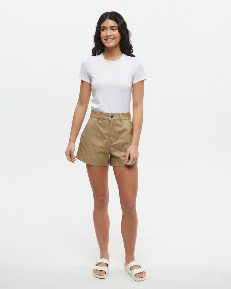 Brown-Eco-Friendly-High-Rise-Shorts