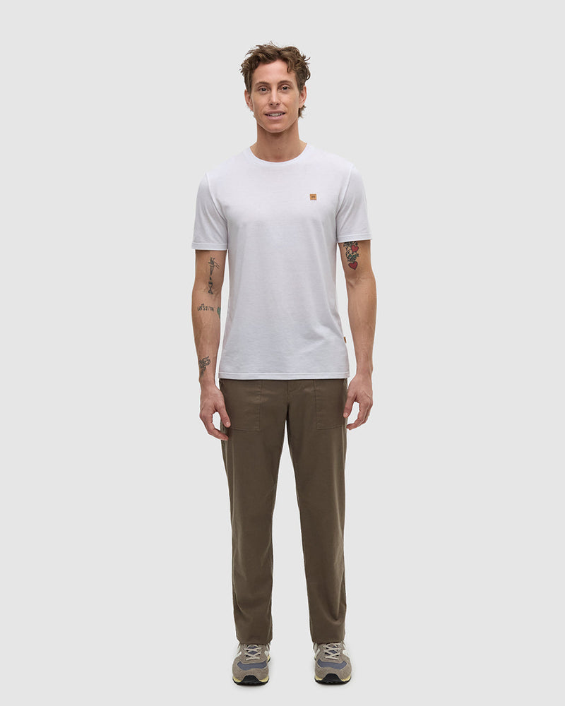 Brown-Hemp-Cotton-Straight-Leg-Pant
