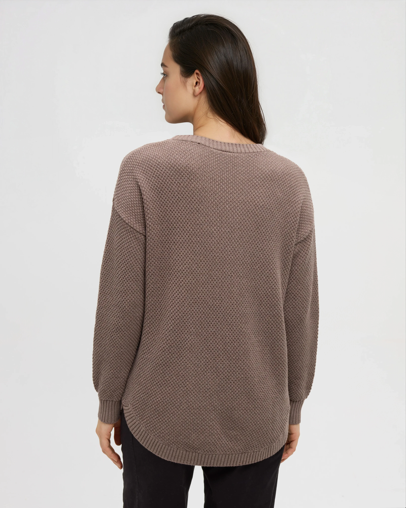 Brown-Highline-Drop-Shoulder-Sweater