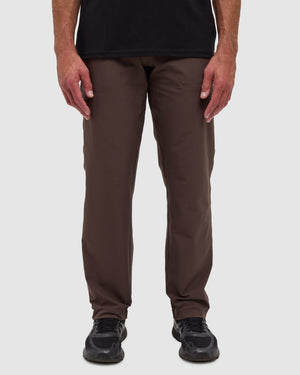 Brown-Men_s-Stretch-Straight-leg-Pant *Model is 5'11.5", wearing size M/32