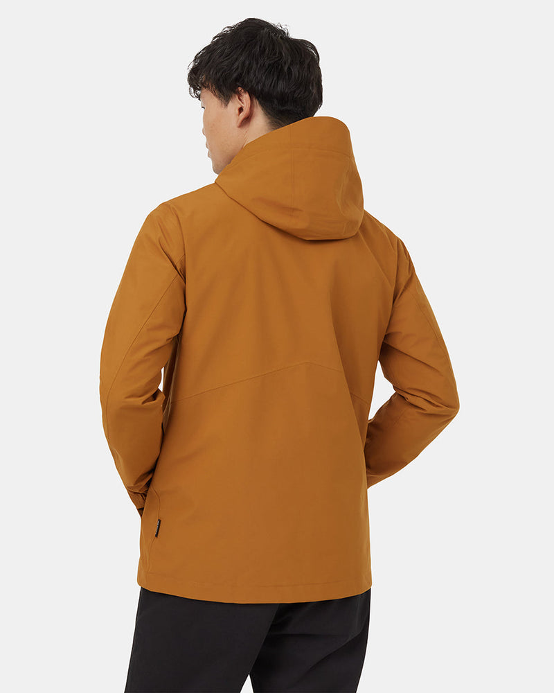 Brown-Mens-Waterproof-Rain-Jacket