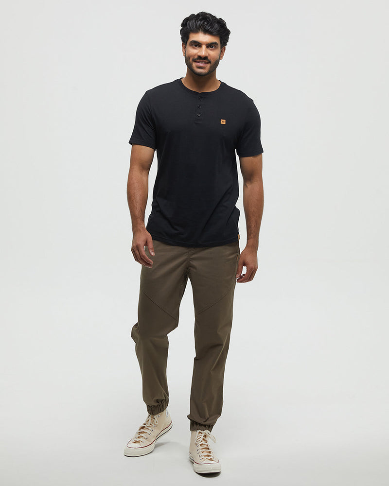 Brown-Mid-Rise-Full-Length-Tapered-Sweatpants