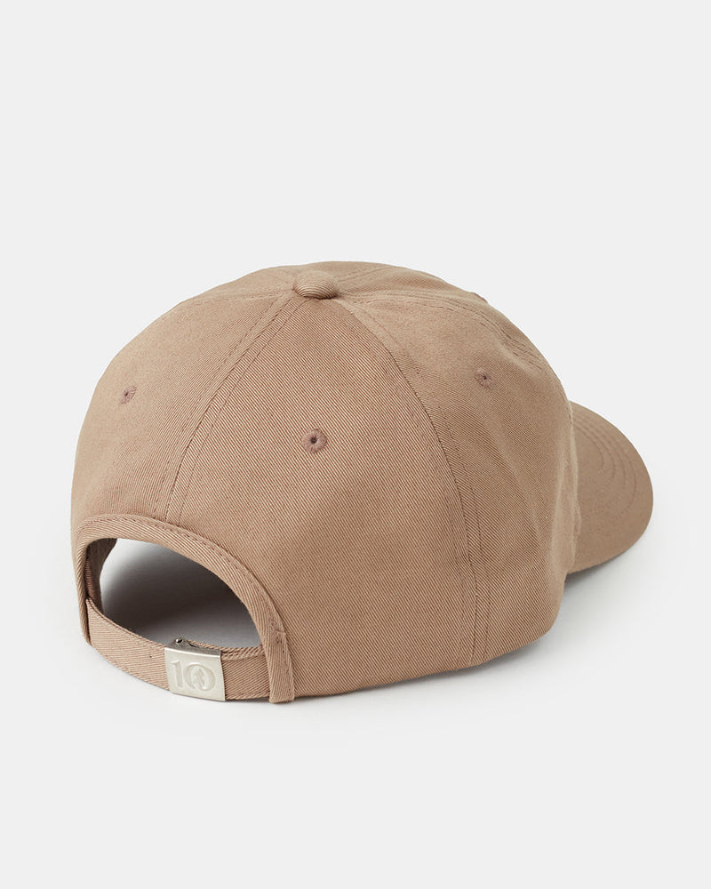 Brown-Organic-Cotton-Embroidered-Graphic-Low-Profile-Hat
