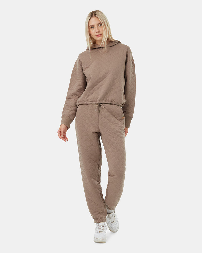 Brown-Organic-Cotton-Quilted-Relaxed-Hoodie