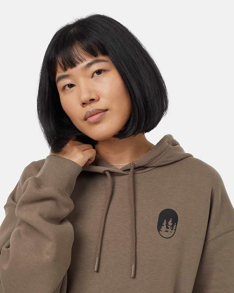 Brown-Printed-Graphic-Oversized-Hoodie