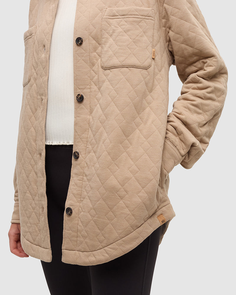 Brown-Quilted-Shacket
