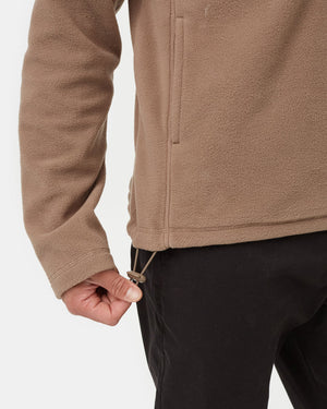 Brown-Recycled-Polyester-Collared-12Zip-Sweater