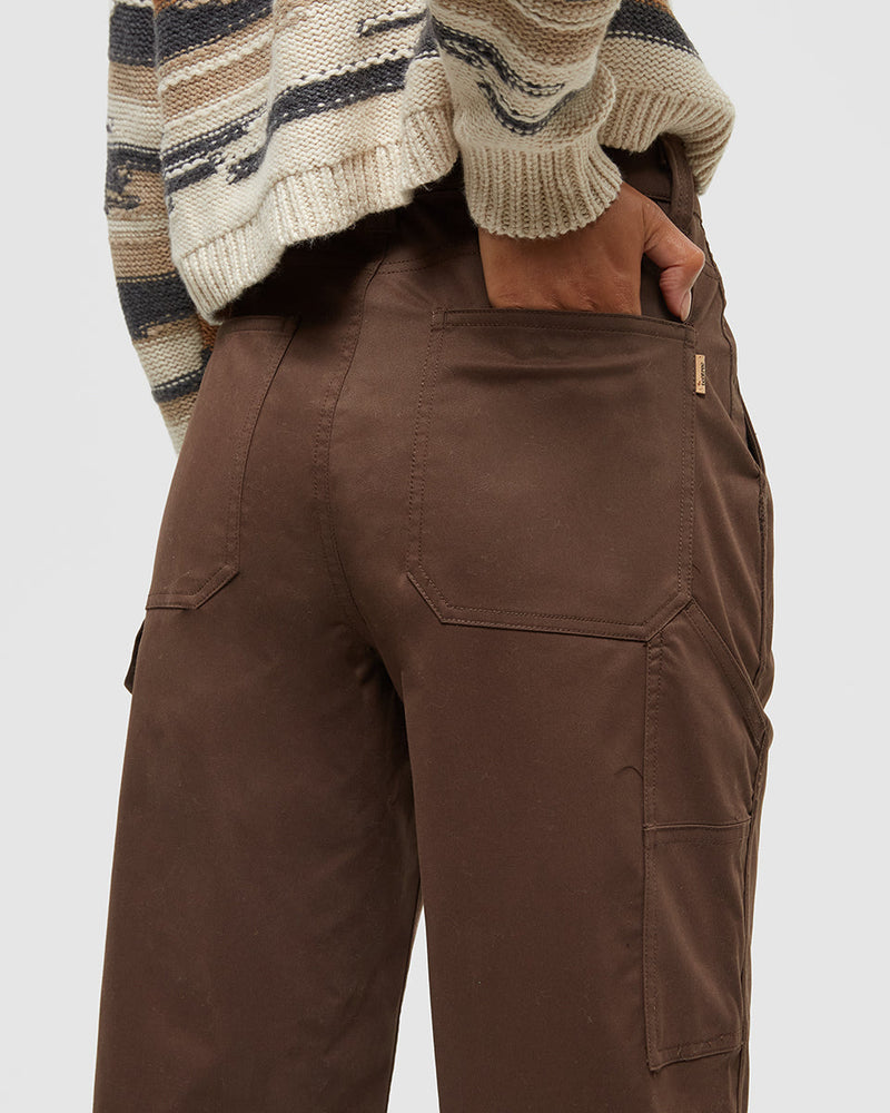 Brown-TechBlend-Carpenter-Pant