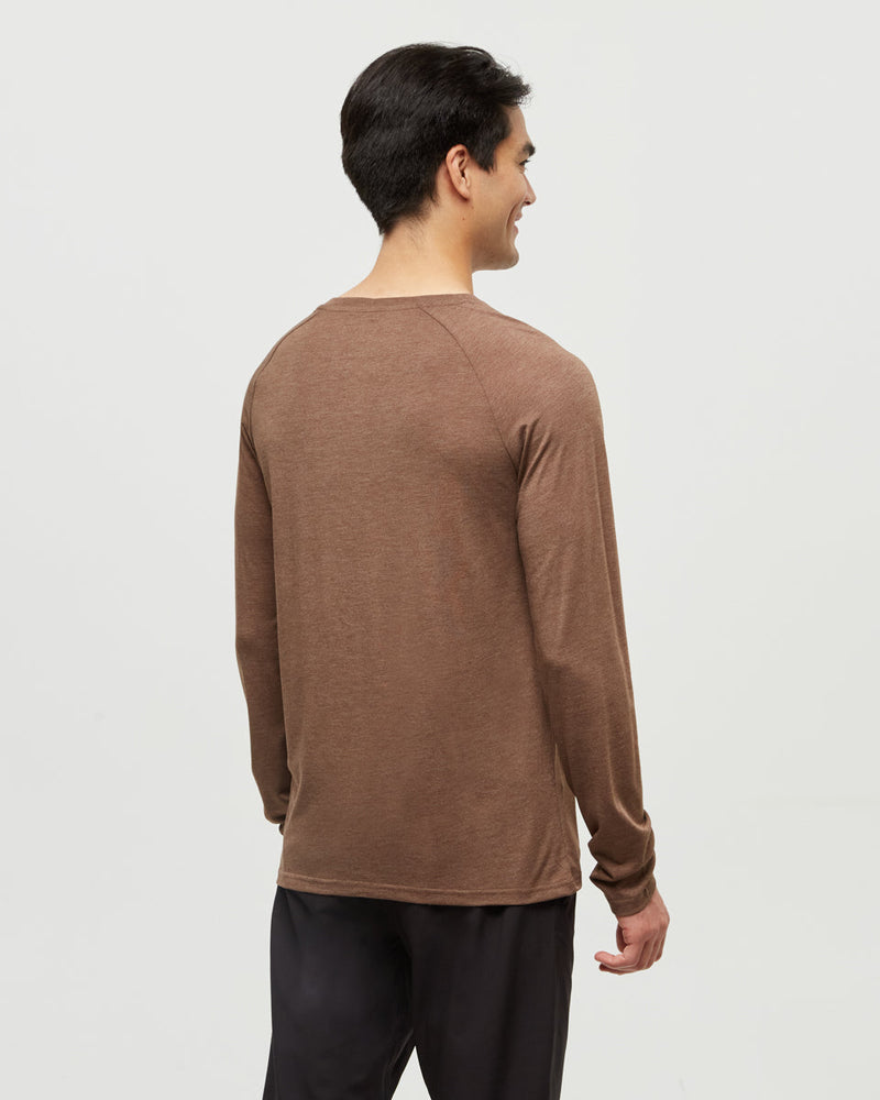 Brown-TreeBlend-Classic-Henley-Longsleeve
