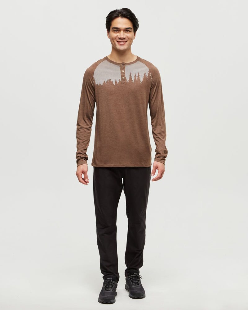 Brown-TreeBlend-Classic-Henley-Longsleeve