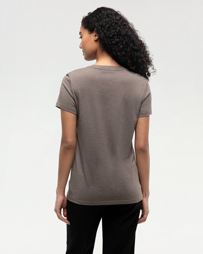 Brown-TreeBlend-Classic-T-Shirt