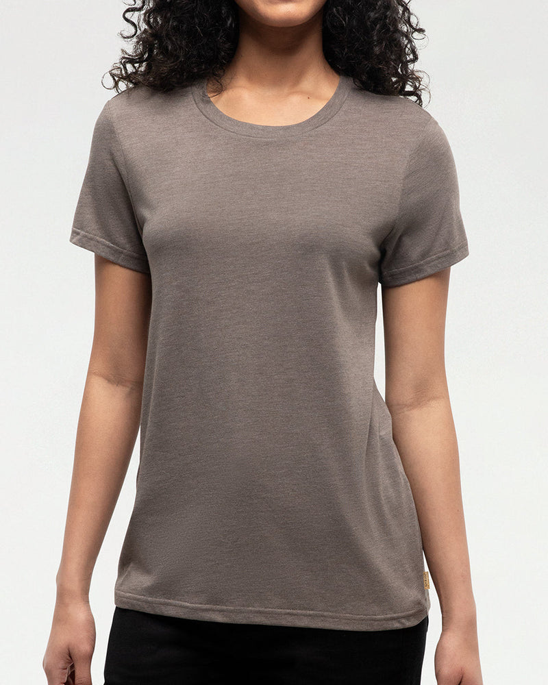 Brown-TreeBlend-Classic-T-Shirt