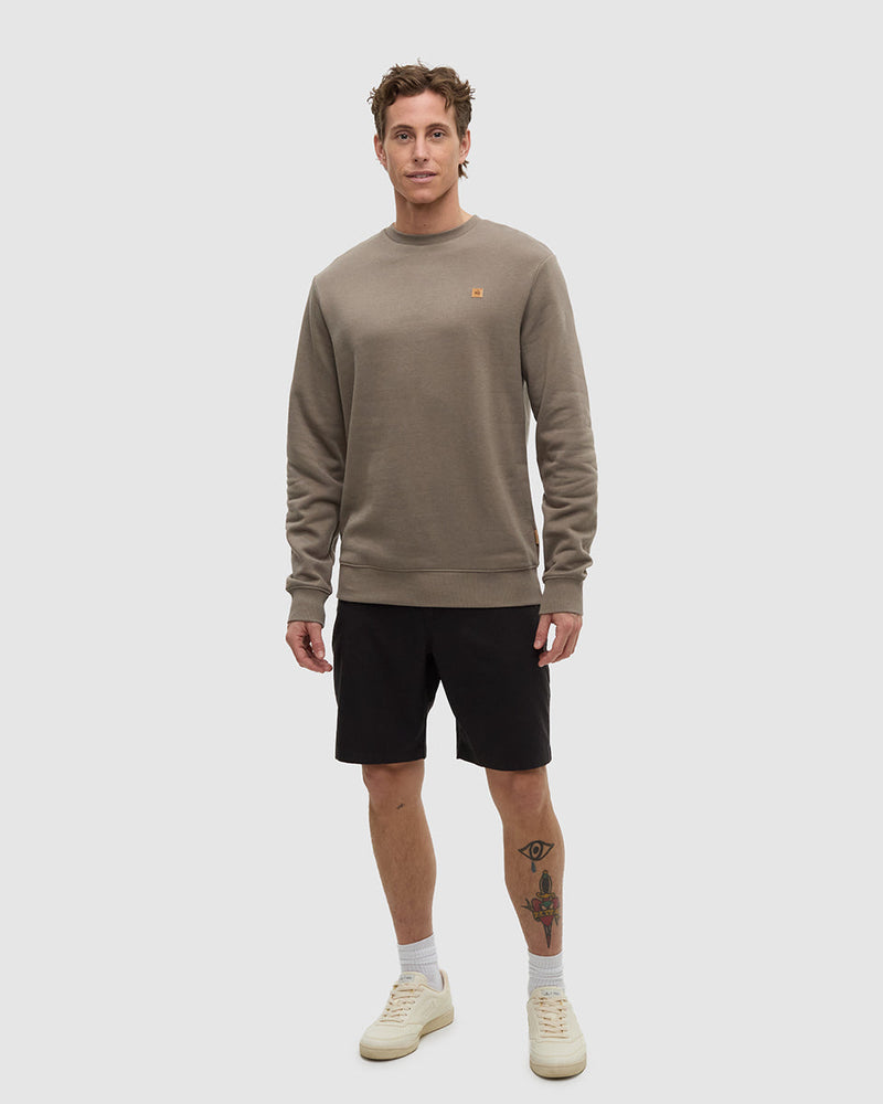 Brown-TreeFleece-Classic-Crew