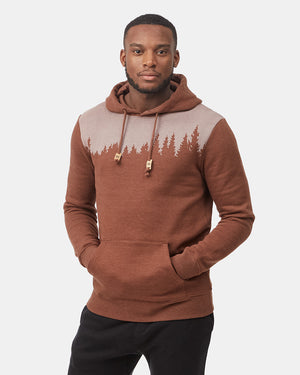 Brown-Treelinen-Graphic-Pullover