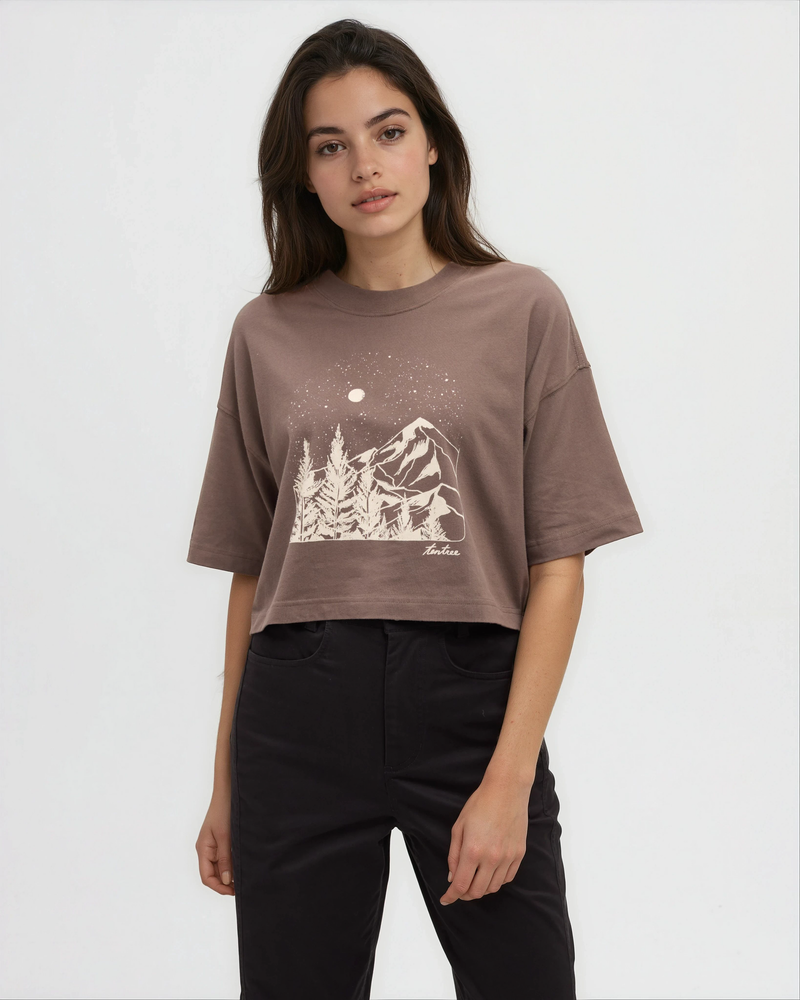 Brown-Women_s-Graphic-T-Shirt