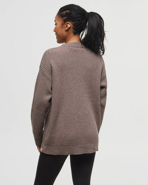 Brown-Women_s-Oversized-Long-Wool-Cardigan