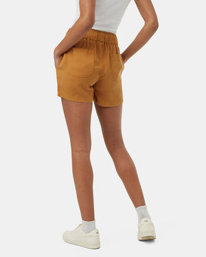 Brown-Womens-Casual-Summer-Shorts