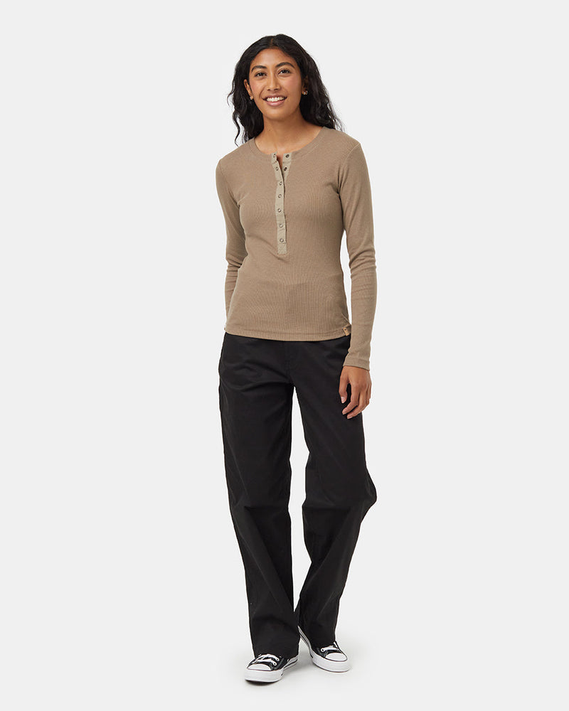 Brown-Womens-Crewneck-Shirt
