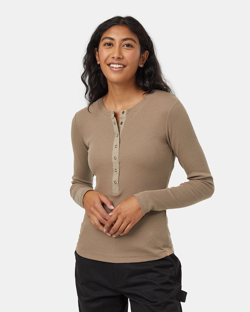 Brown-Womens-Crewneck-Shirt