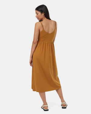 Brown-Womens-Eco-Friendly-Tank-Dress