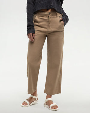 Brown-Womens-Hemp-High-Rise-Trousers