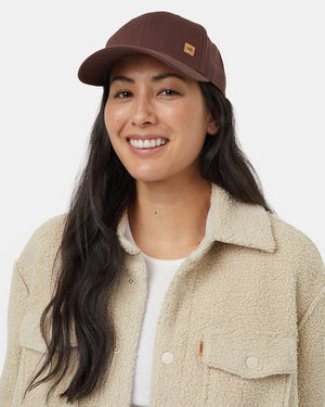 Burgundy-Adjustable-Cork-Baseball-Cap