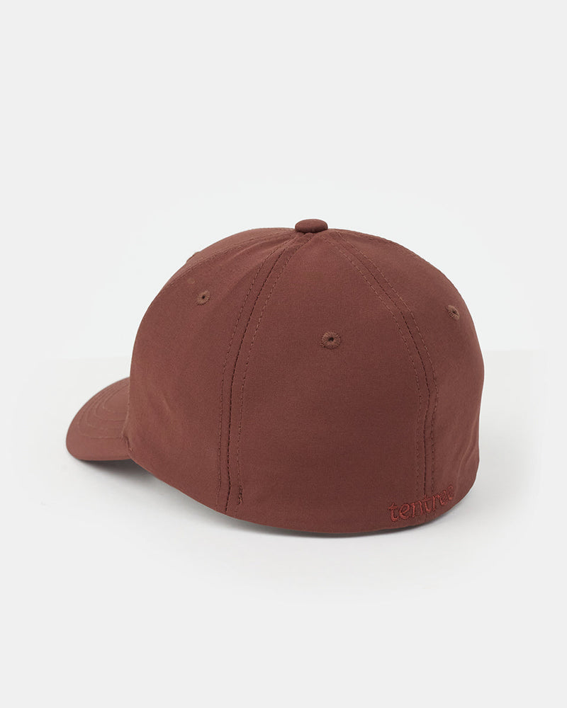Burgundy-Fitted-Baseball-Cap