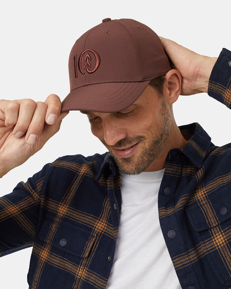 Burgundy-Fitted-Baseball-Cap