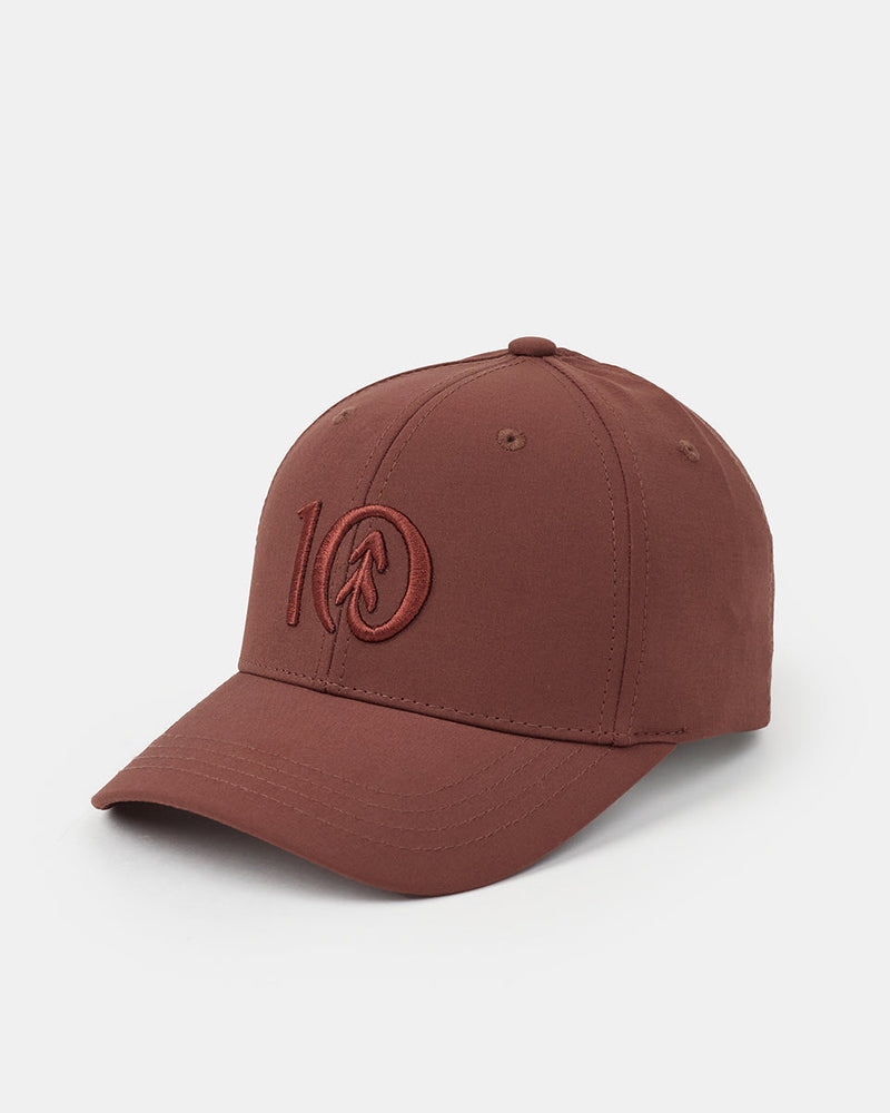 Burgundy-Fitted-Baseball-Cap