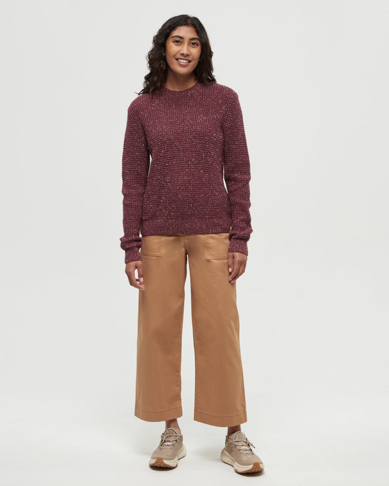 Burgundy-Highline-Nep-Crew-Sweater