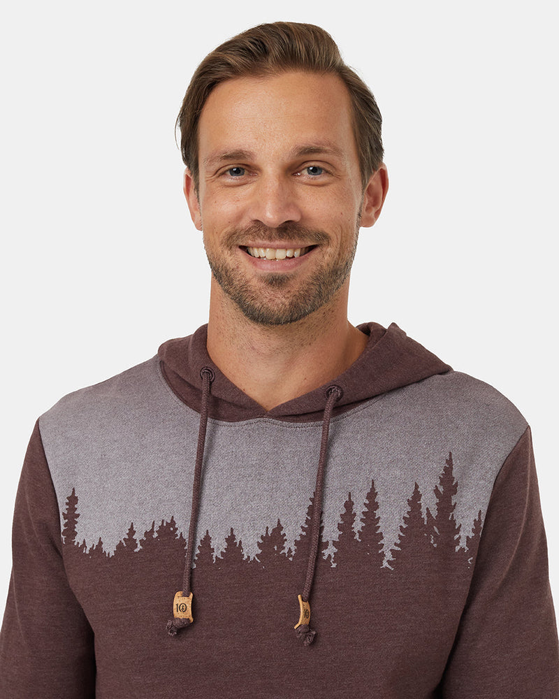 Burgundy-Treelinen-Graphic-Pullover